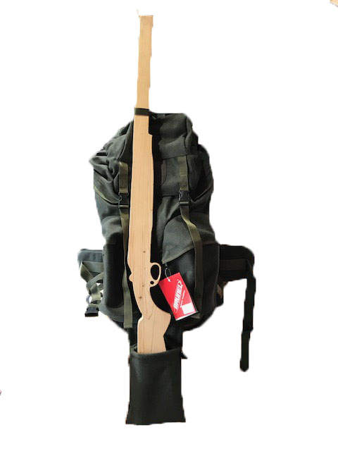 Zaini da caccia con porta carabina sales